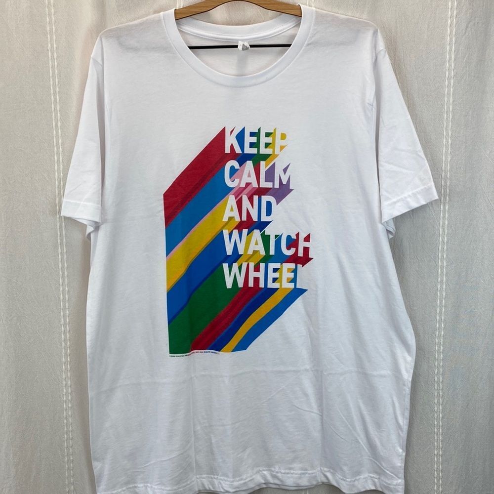 Wheel of‎ Fortune white t shirt XL